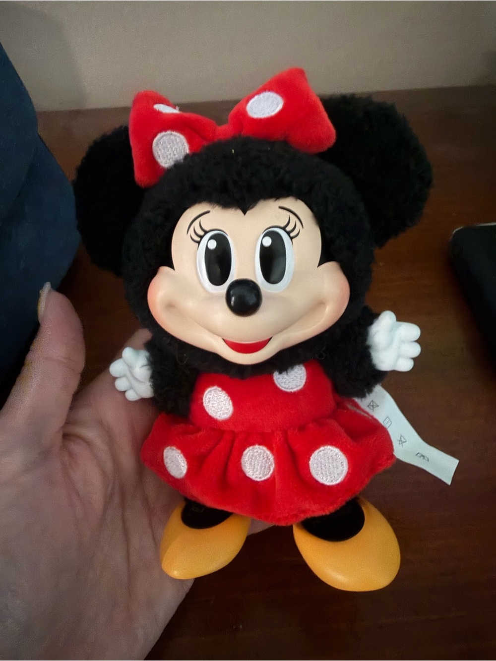 Pop Mart Minnie Red Minnie Mouse Plush Toy with Polka Dot Dress New no box